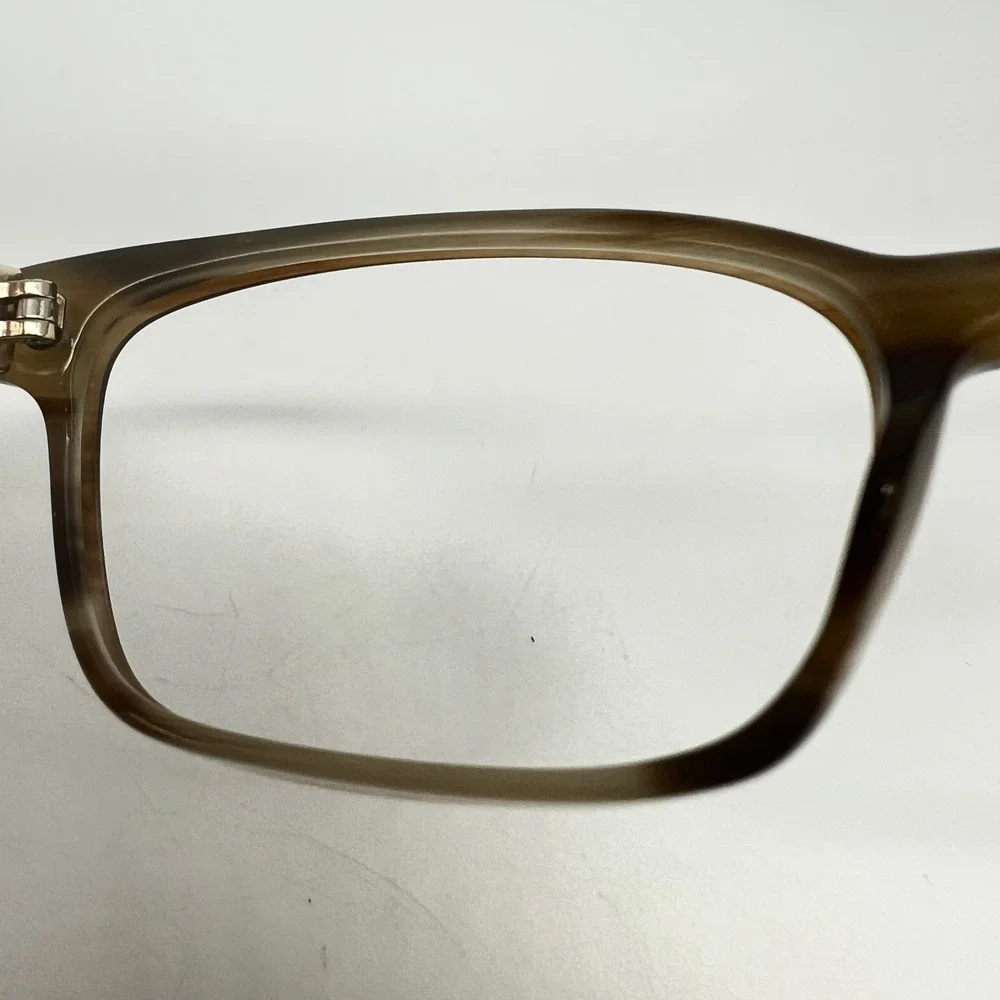 Seraphin Eyeglasses Brown Striated Handmade In Japan Women Eyewear Frames Only